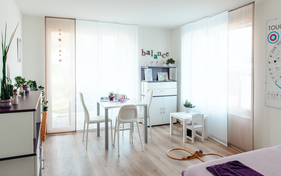 Einblick in das Praxiszimmer